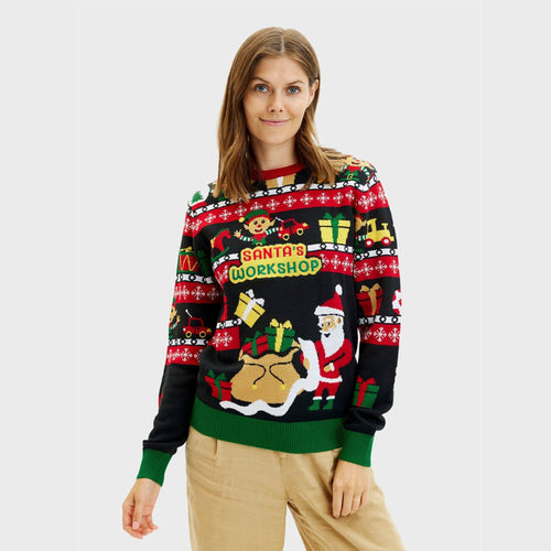 Stilla | Santa's Workshop julesweater til damer