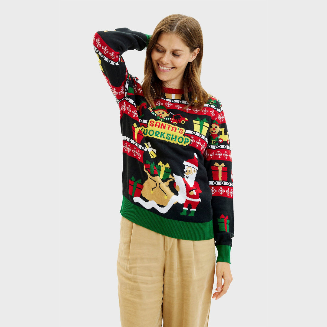 Stilla | Santa's Workshop julesweater til damer