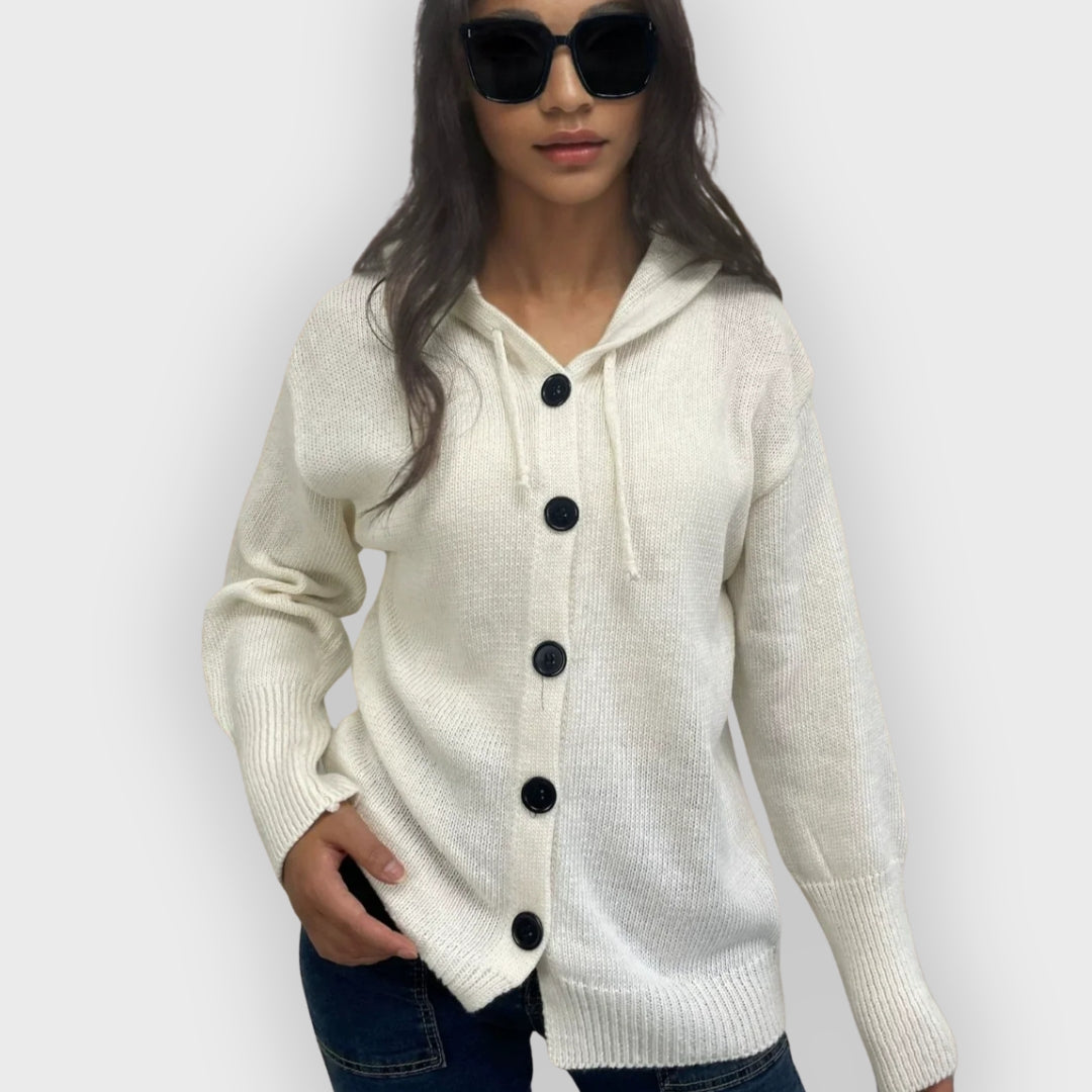 Stilla | HætteSweater Ribkant
