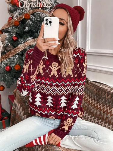 Stilla | Pullover med festligt rensdyr