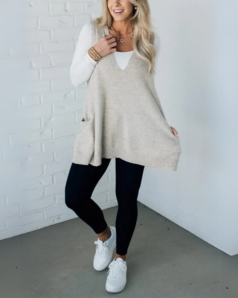 Stilla | Klassisk Strikvest
