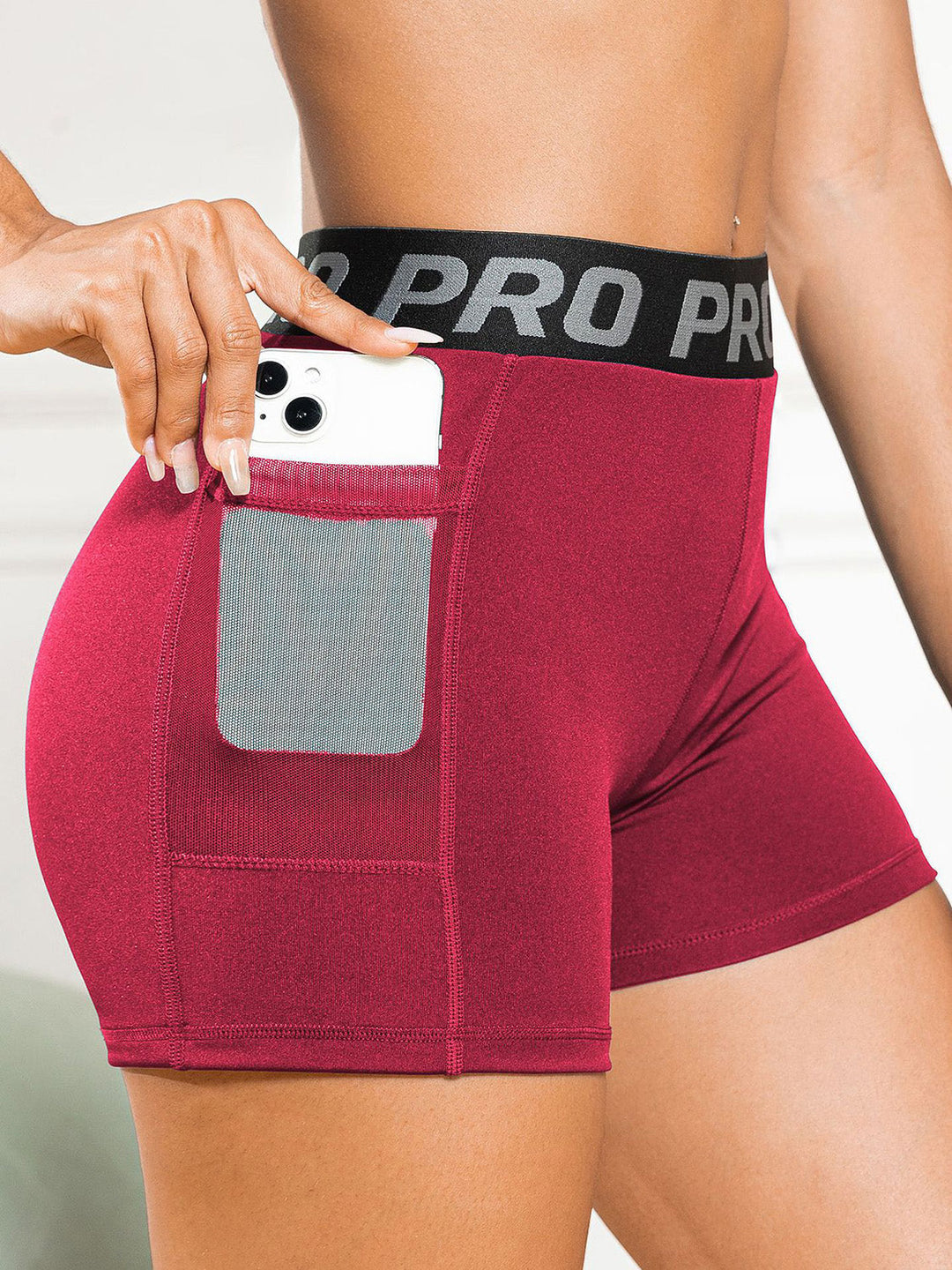 Stilla | Talje Active Shorts med Lommer