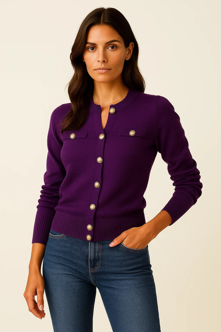 Stilla | Moderne, Komfortabel Cardigan med Lange Ærmer