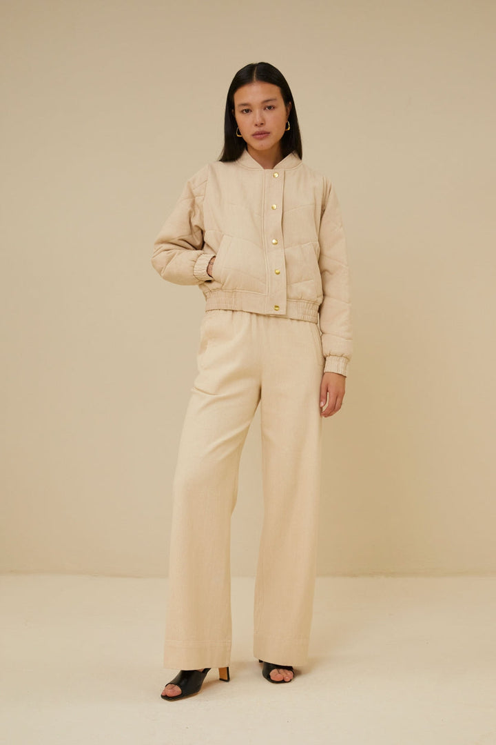 Stilla | Jakke Leah Af Kornet Twill