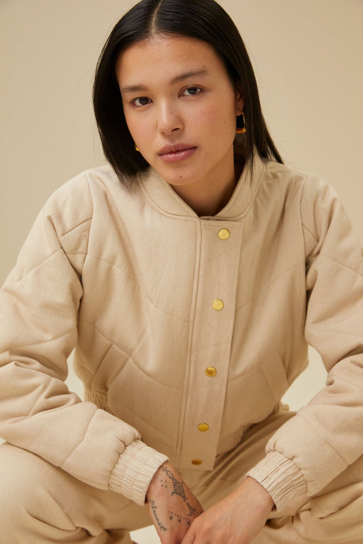 Stilla | Jakke Leah Af Kornet Twill
