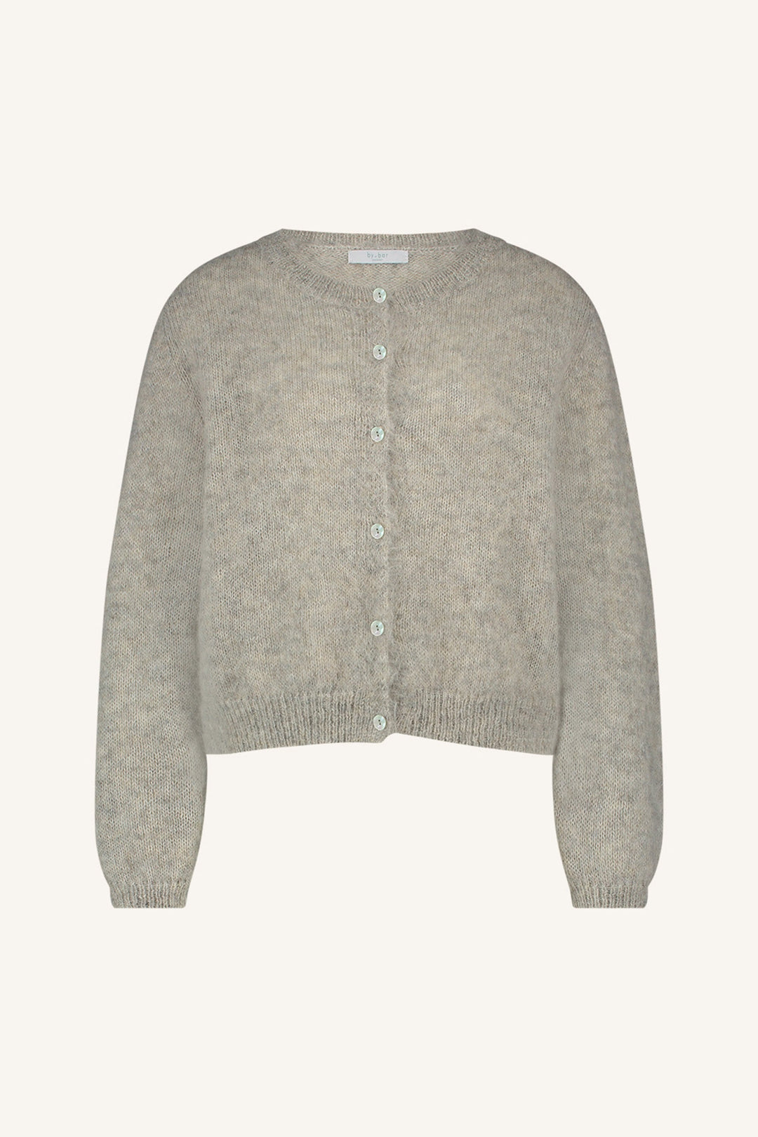 Stilla | Cardigan Cleo Natur Grå Melange