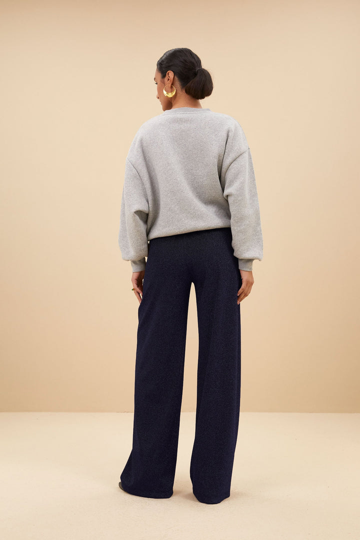 Stilla | Pull Melange Bibi Lucky Sparkle Grå