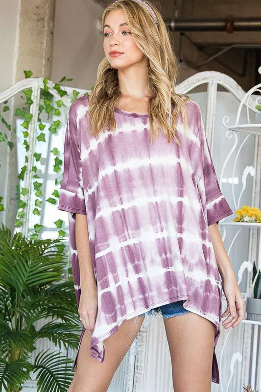 Stilla | Tie Dye Rund Hals Tunika