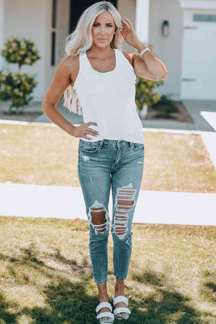 Stilla | Scoop Neck Tank