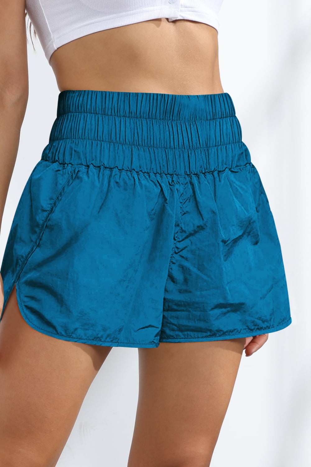Stilla | Smocked Sports Shorts