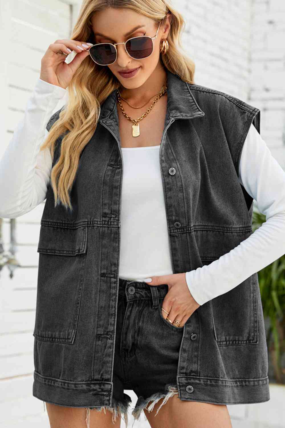 Stilla | Nedre Krave Denim Jakke