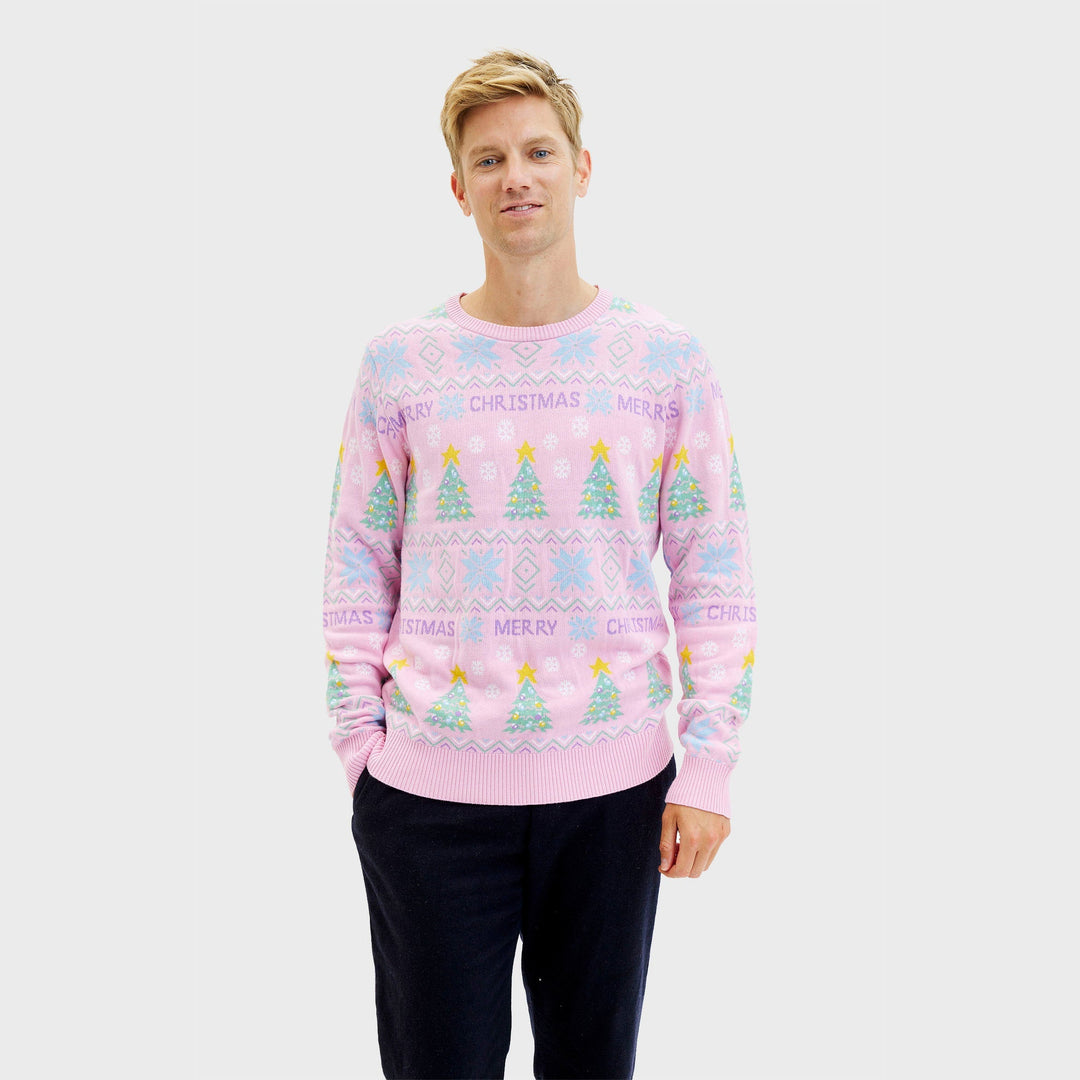 Stilla | Den pinke julesweater til herrer
