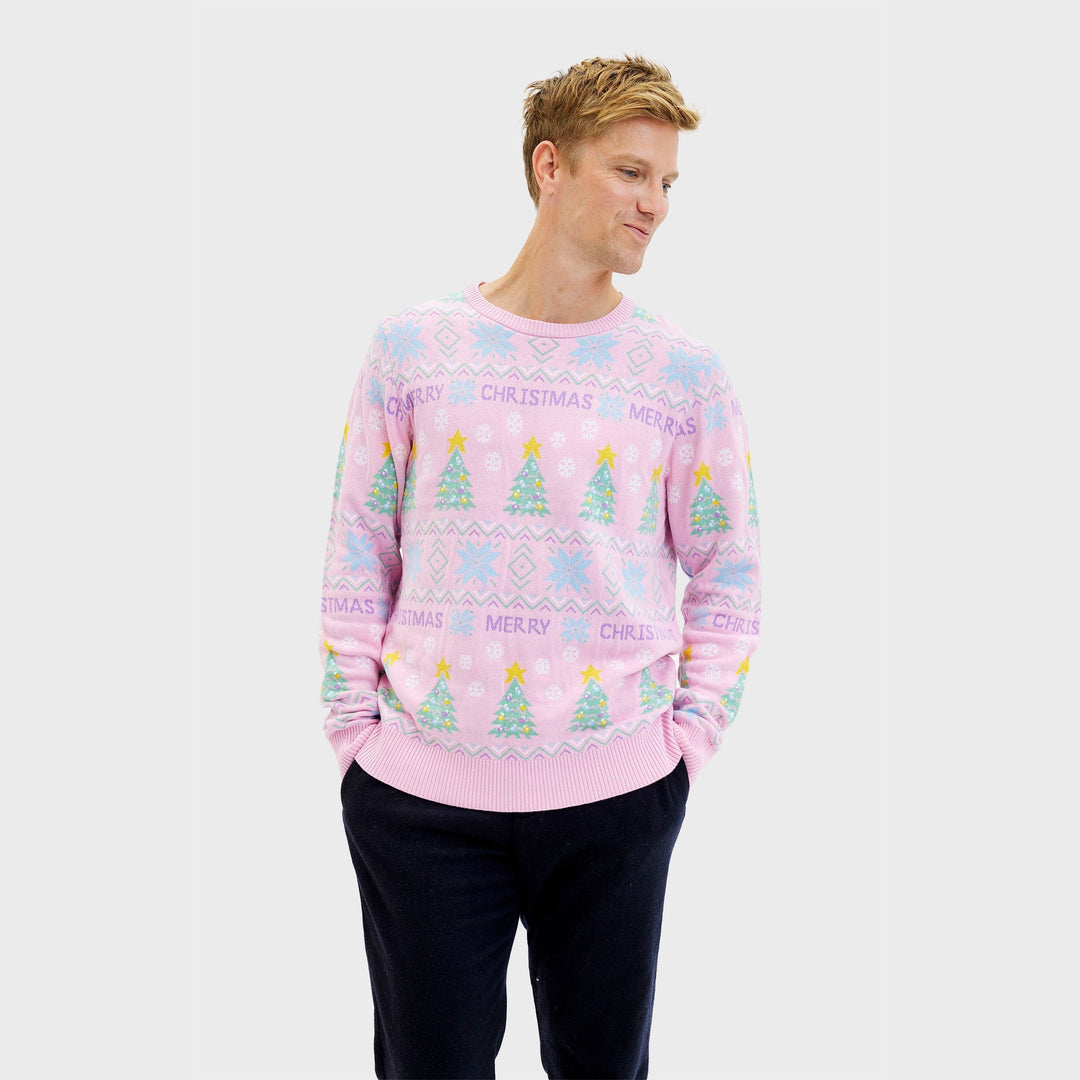 Stilla | Den pinke julesweater til herrer