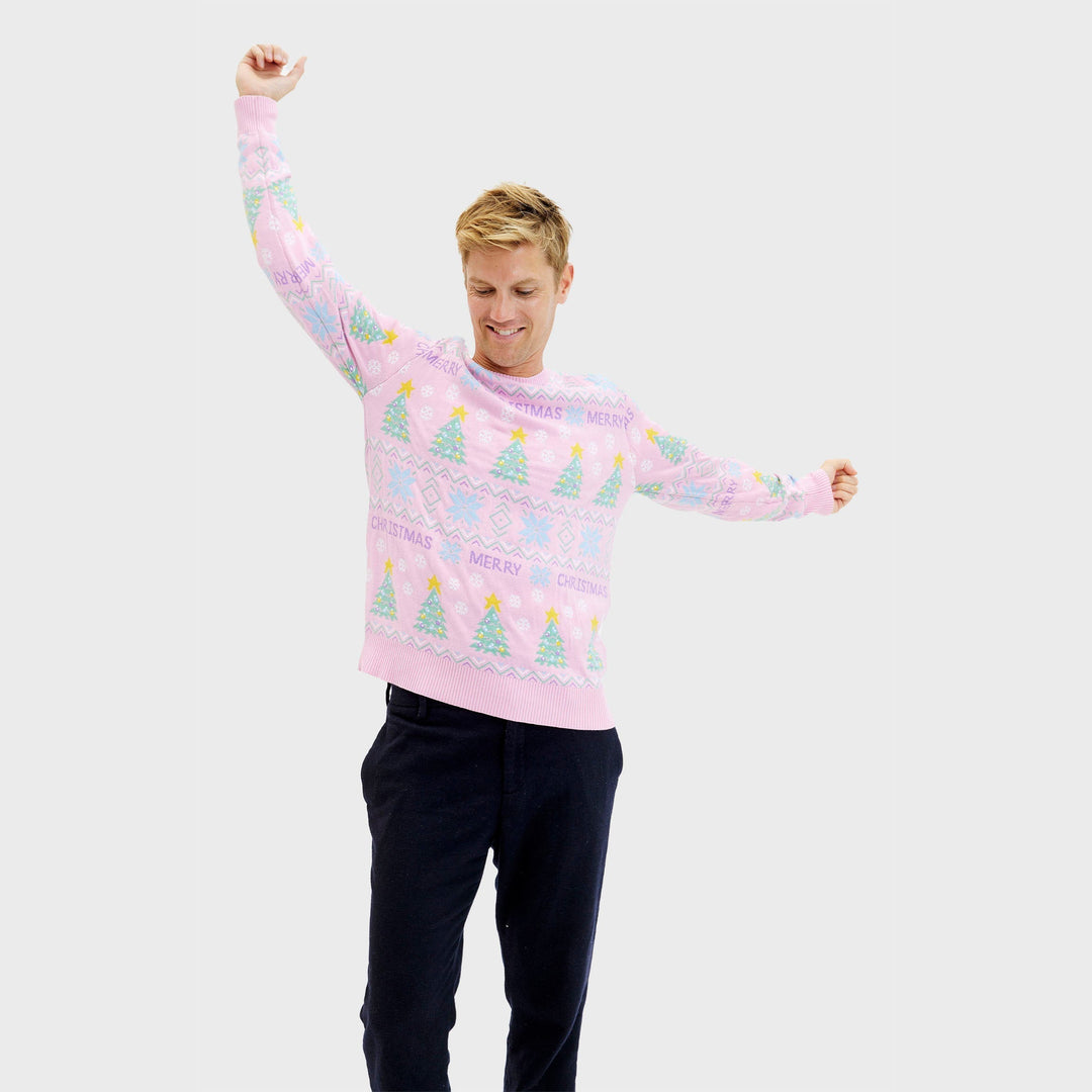 Stilla | Den pinke julesweater til herrer