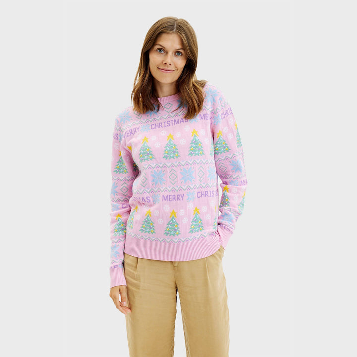 Stilla | Den pinke julesweater til kvinder
