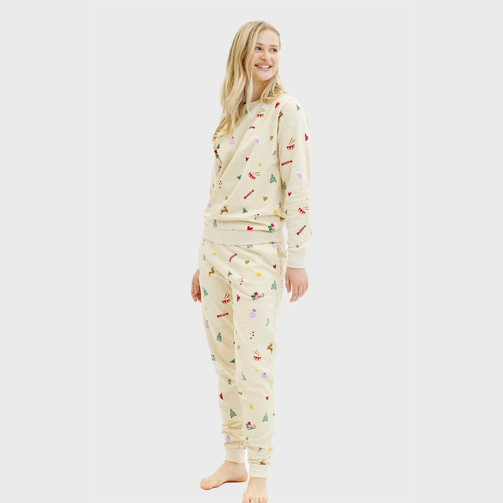 Stilla | Jule Sweat Sæt Beige Dame