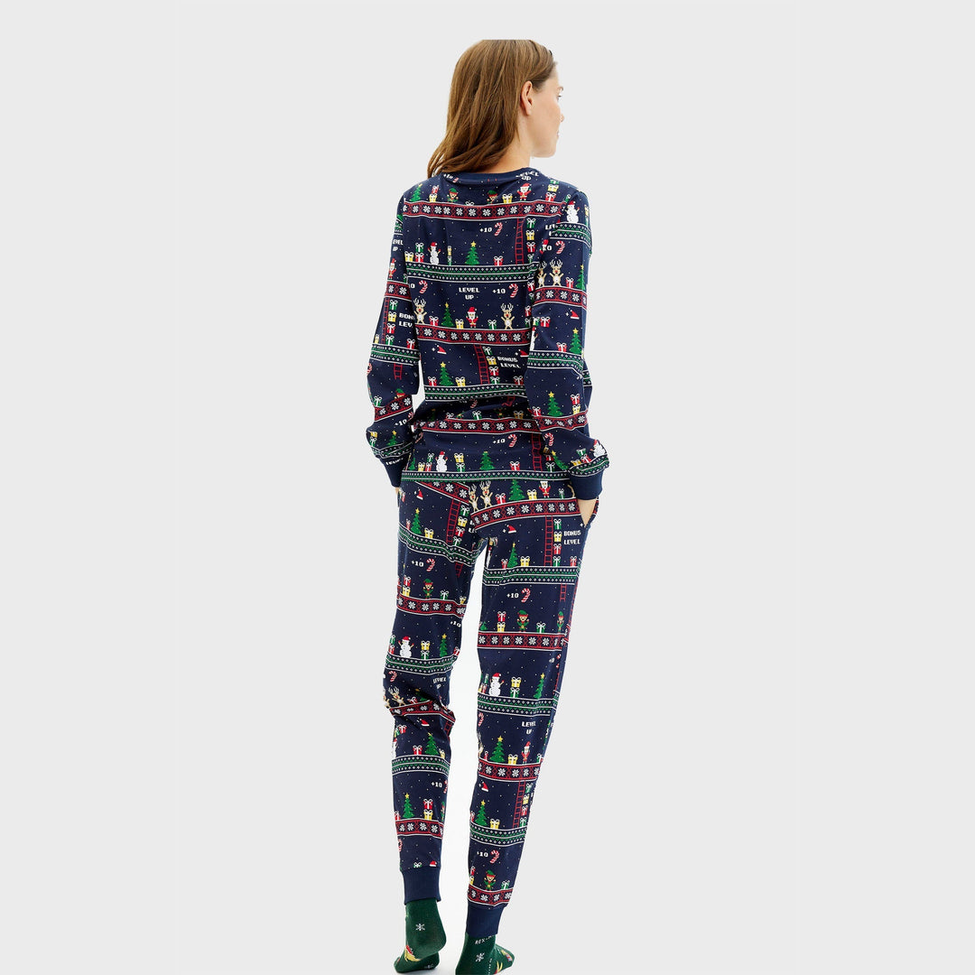 Stilla | Vintage Gamer jule-pyjamas damer