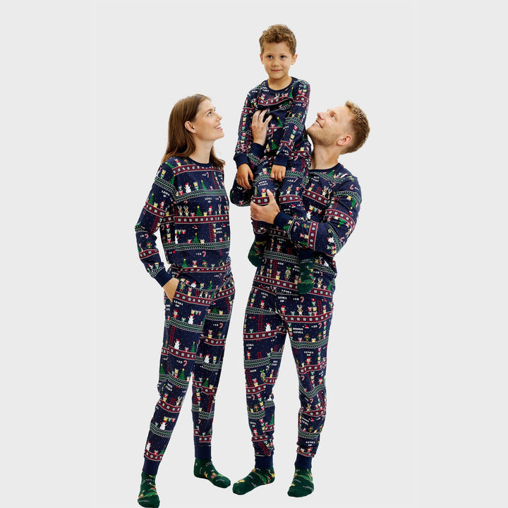 Stilla | Vintage Gamer jule-pyjamas damer