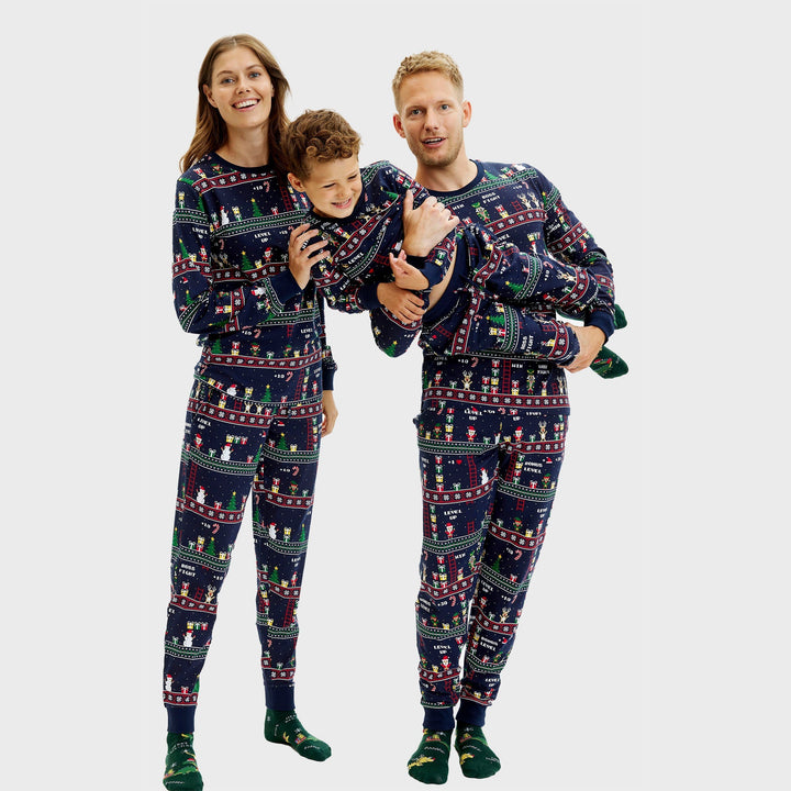Stilla | Vintage Gamer jule-pyjamas herre