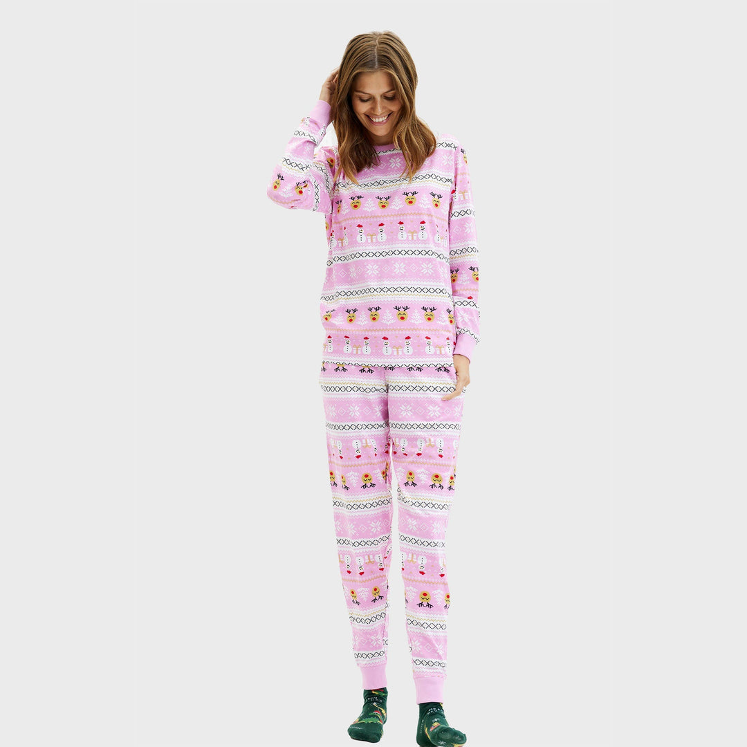 Stilla | Ultimativ Jule-Pyjamas Pink Damer