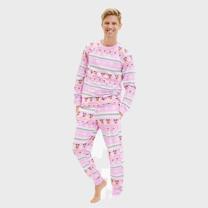 Stilla | Ultimative julepyjamas pink herre