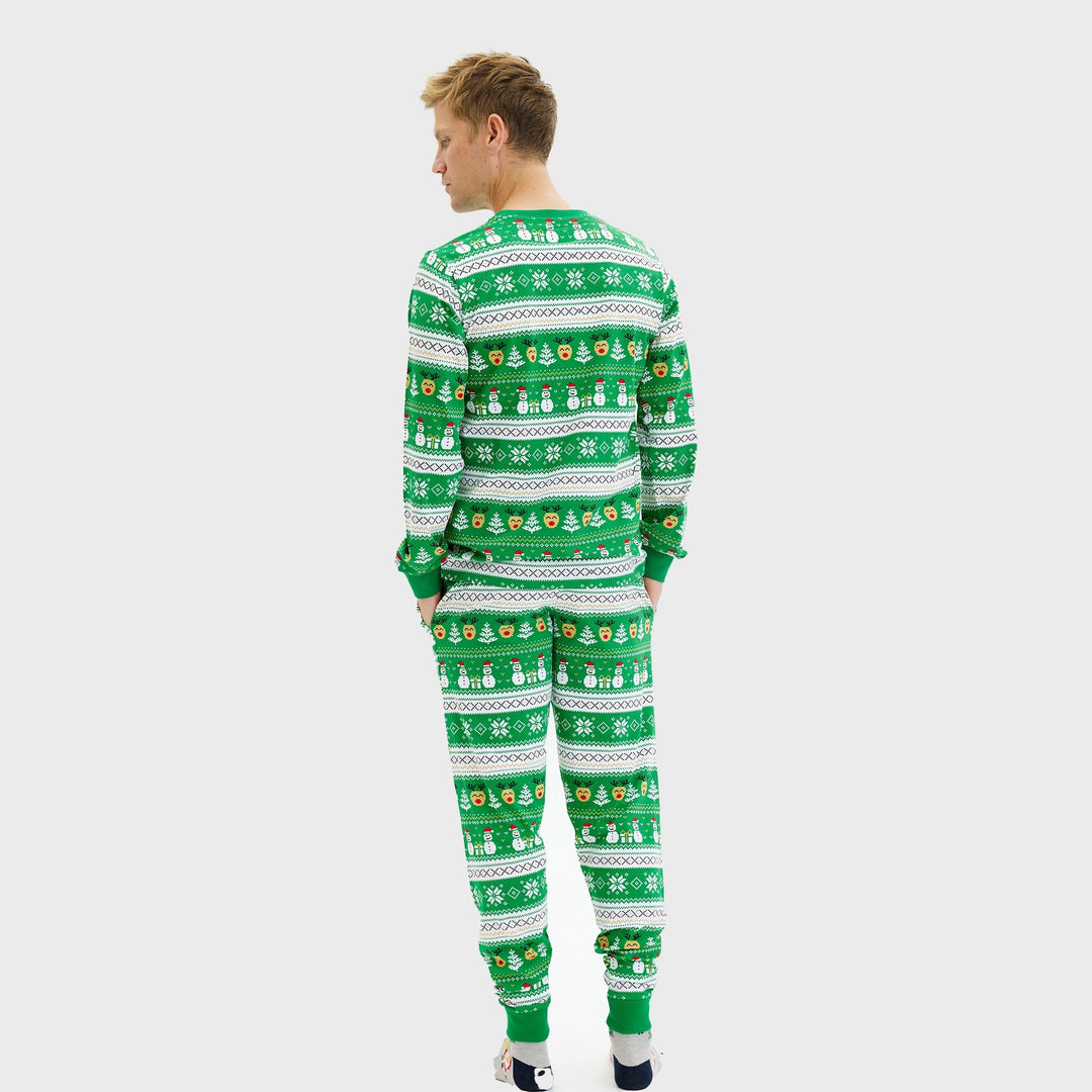 Stilla | Ultimativ julet-pyjamas grøn mænd