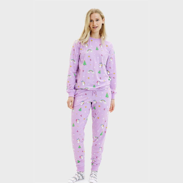 Stilla | Enhjørning Jule Pyjamas Dame