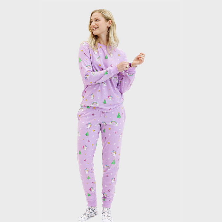 Stilla | Enhjørning Jule Pyjamas Dame