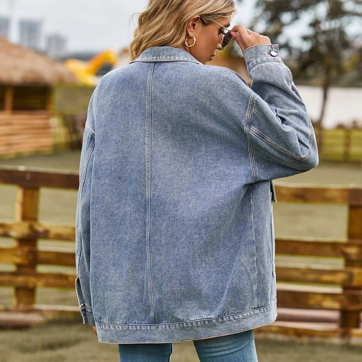 Stilla | Denimcharm Klassisk Vintage Denim Jakke til Dame