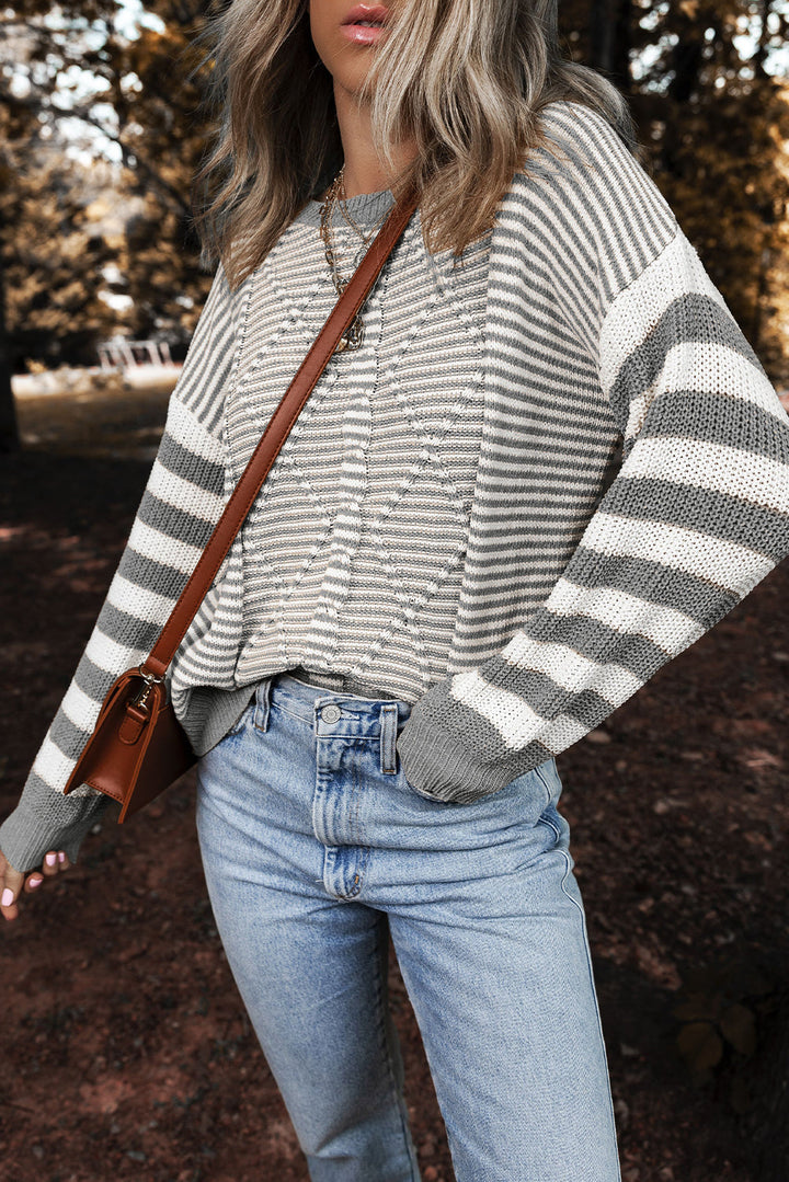 Stilla | Modérétrtr Pullover med moderne snit