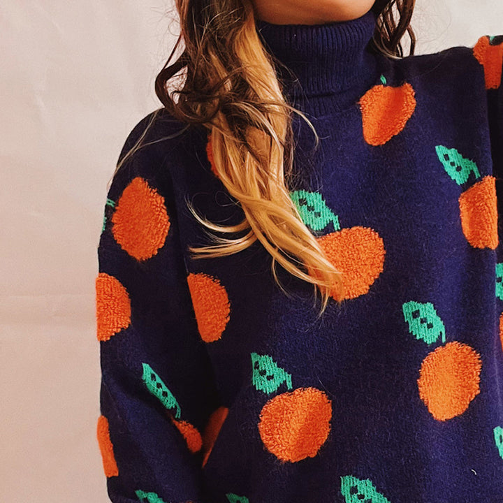 Stilla | Mønster Turtleneck Dropped Sweater