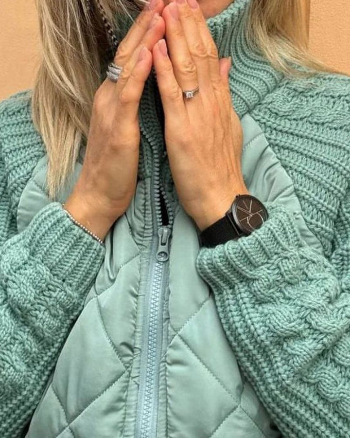 Stilla | Fleece Strikjakke