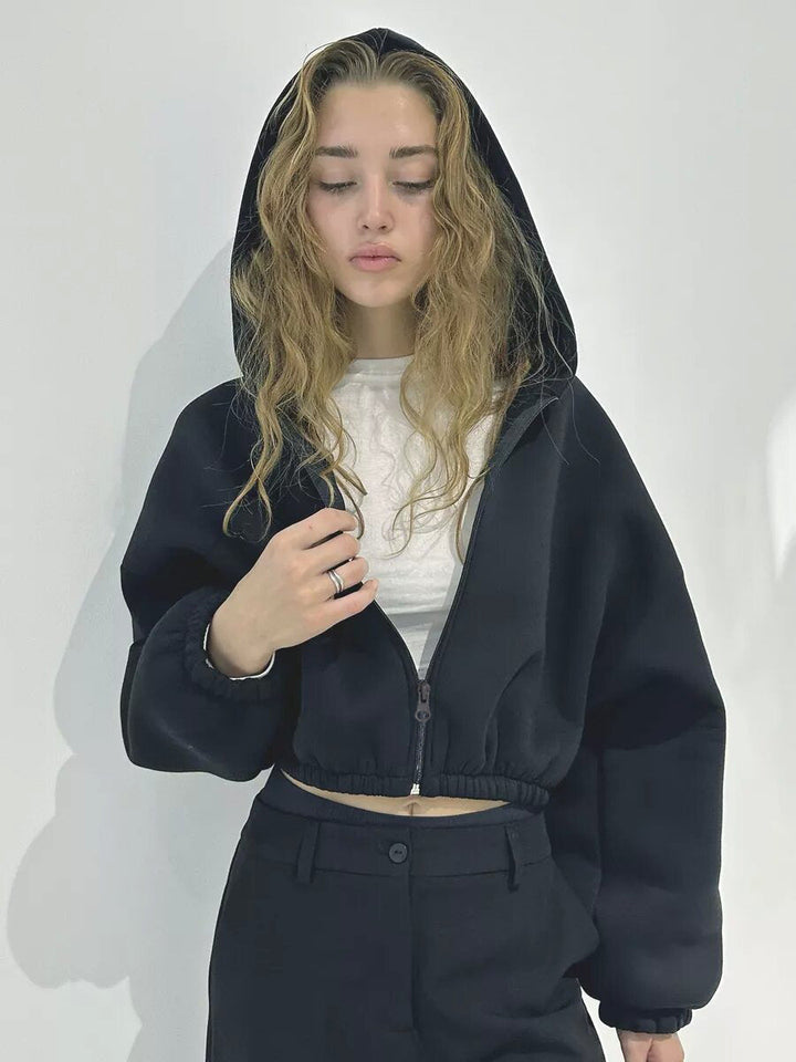 Stilla | Casual, Letvægts, Kort Sports Hoodie Jakke