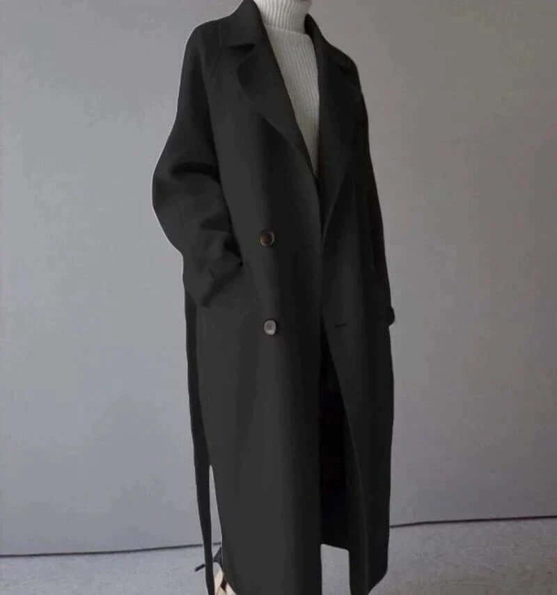 Stilla | Damern Oversized Bæltefrakke