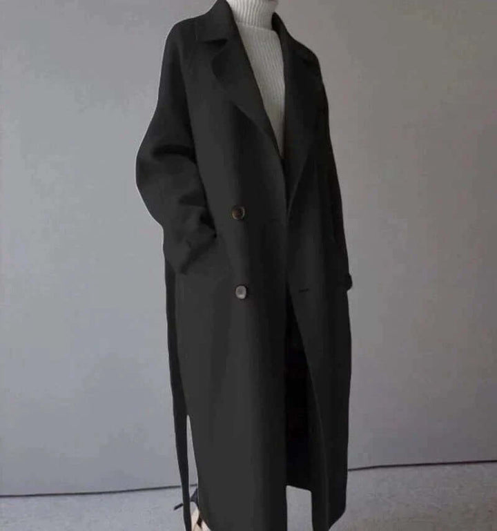 Stilla | Damern Oversized Bæltefrakke