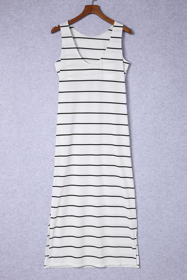 Stilla | Slidslæ Sleeveless Maxi Kjole