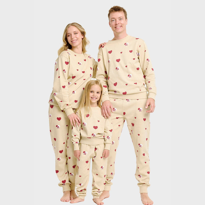 Stilla | Julehjerte Sweatset Damer