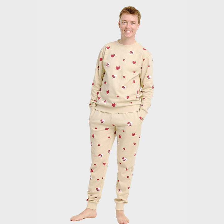 Stilla | Julehjerte Sweatset Herre