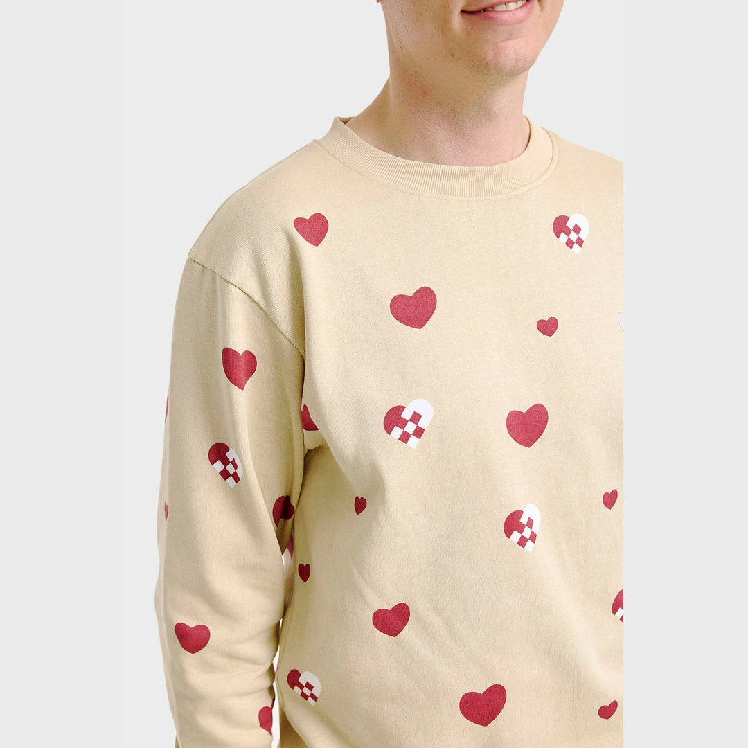 Stilla | Julehjerte Sweatset Herre
