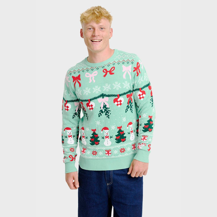 Stilla | Den Bindede Julepullover Herre