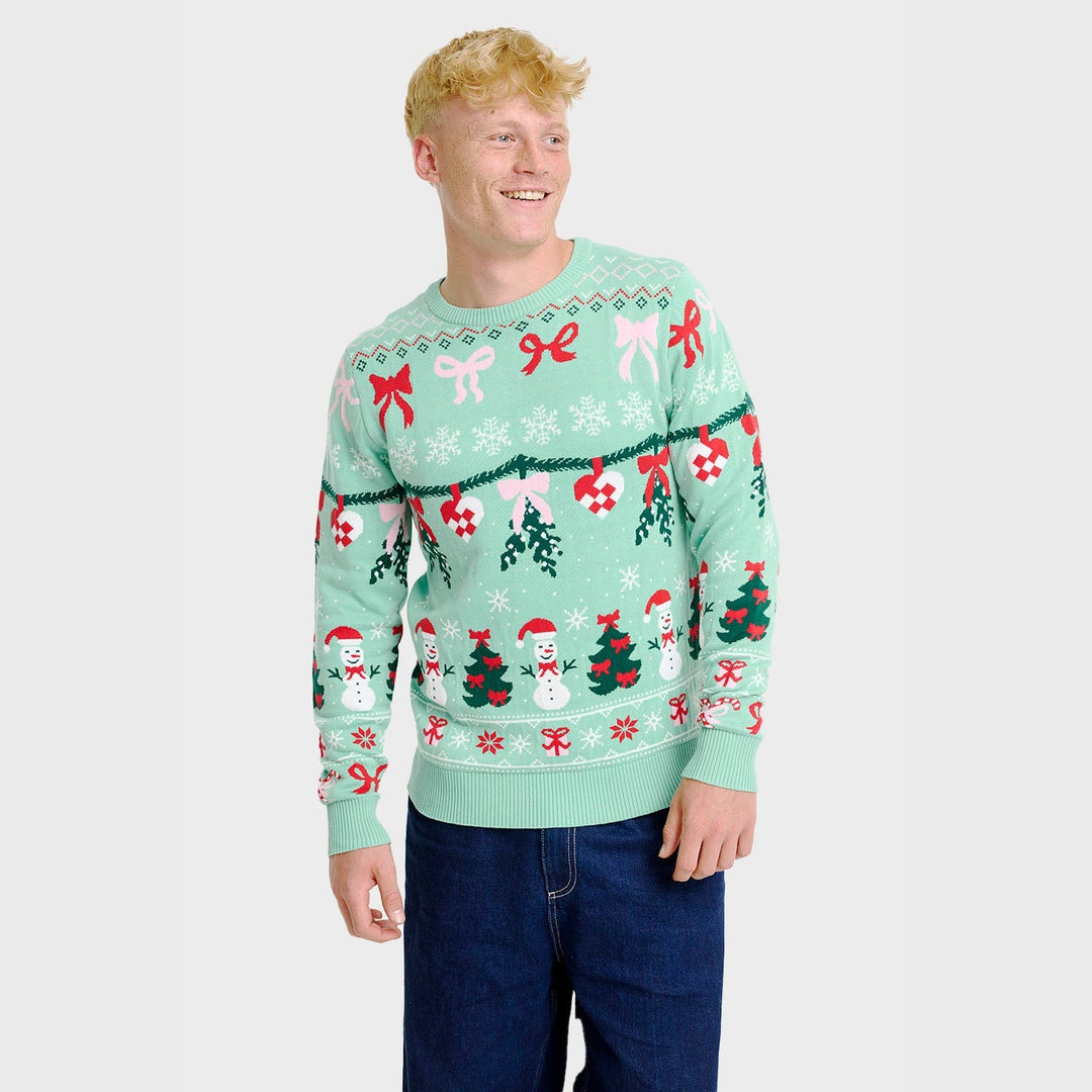 Stilla | Den Bindede Julepullover Herre