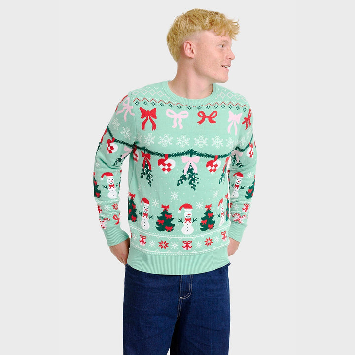 Stilla | Den Bindede Julepullover Herre