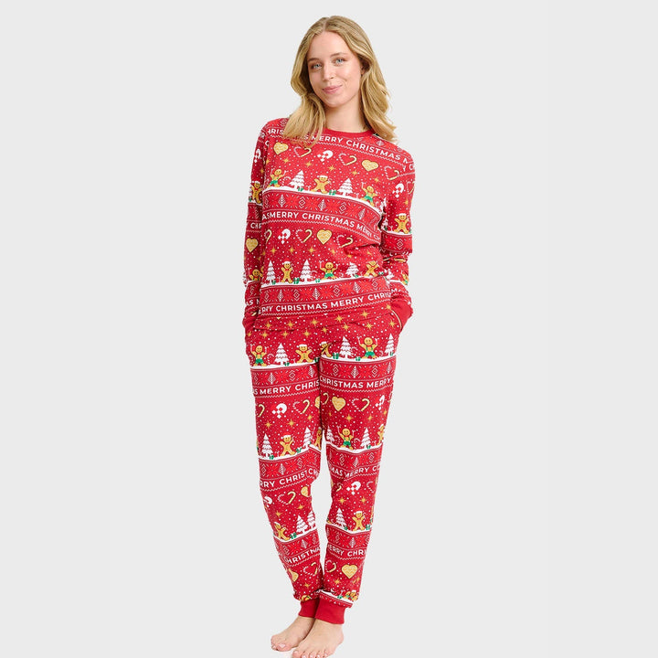 Stilla | Jule småkager Jule-pyjamas rød Damer