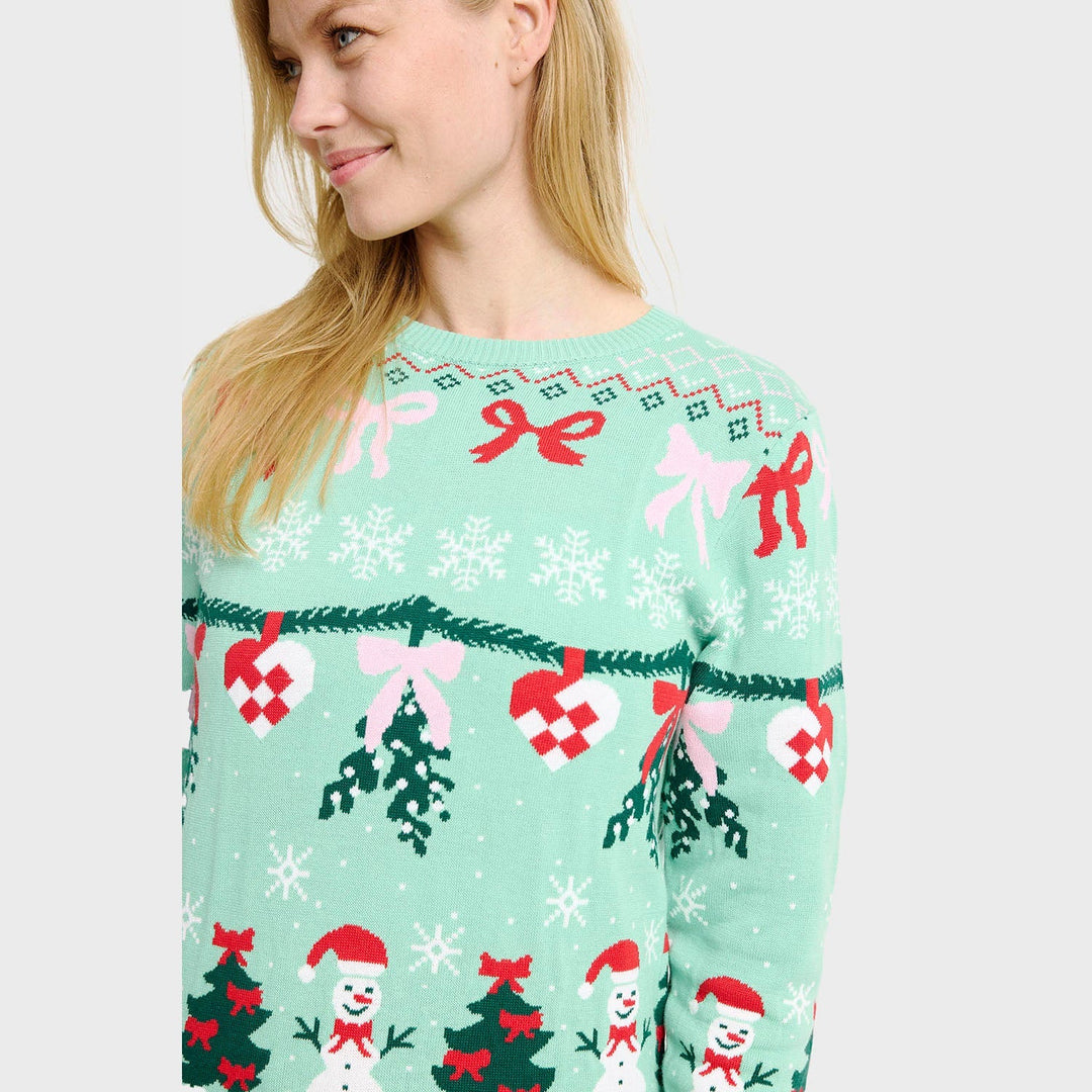 Stilla | Den bundet julesweater damer