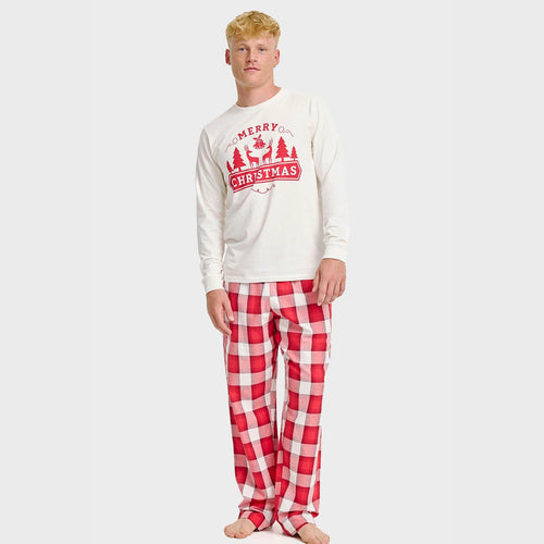 Stilla | Det glade jule-pyjama-overdel herre