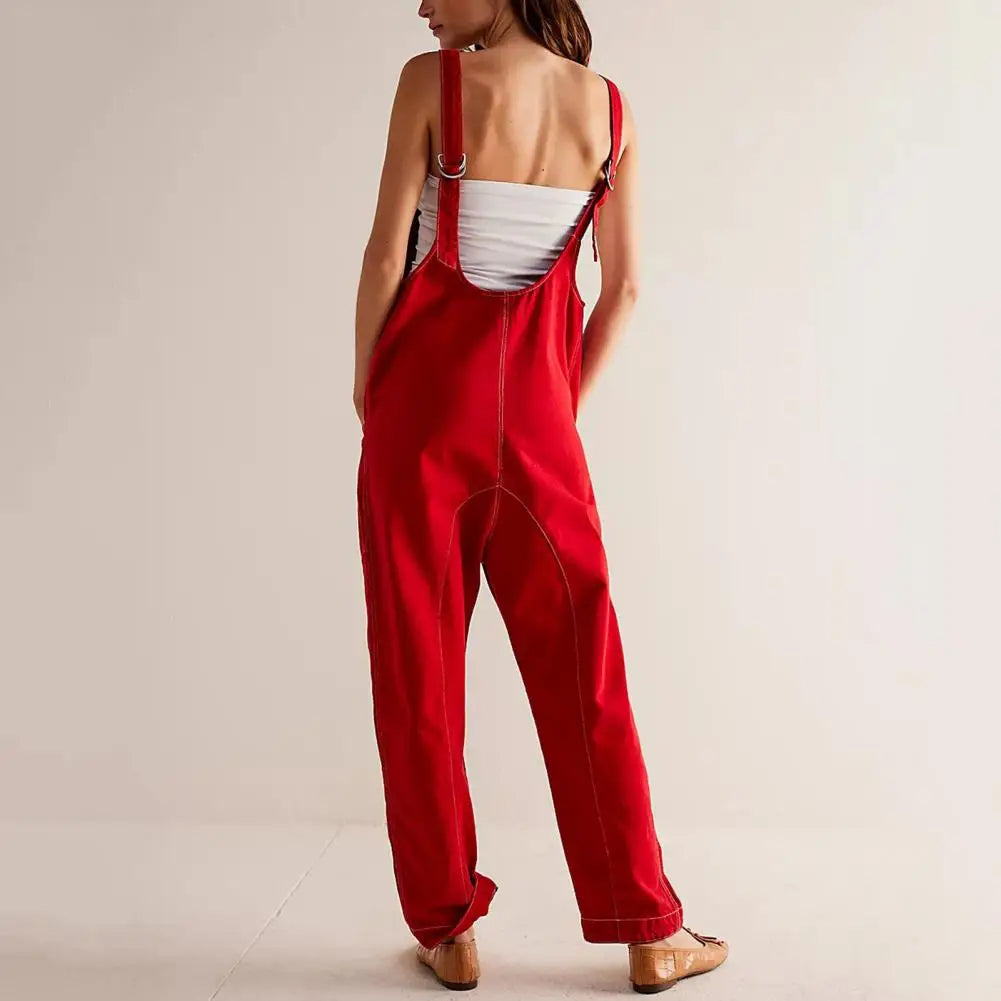 Skovae | Stilfuld denim jumpsuit