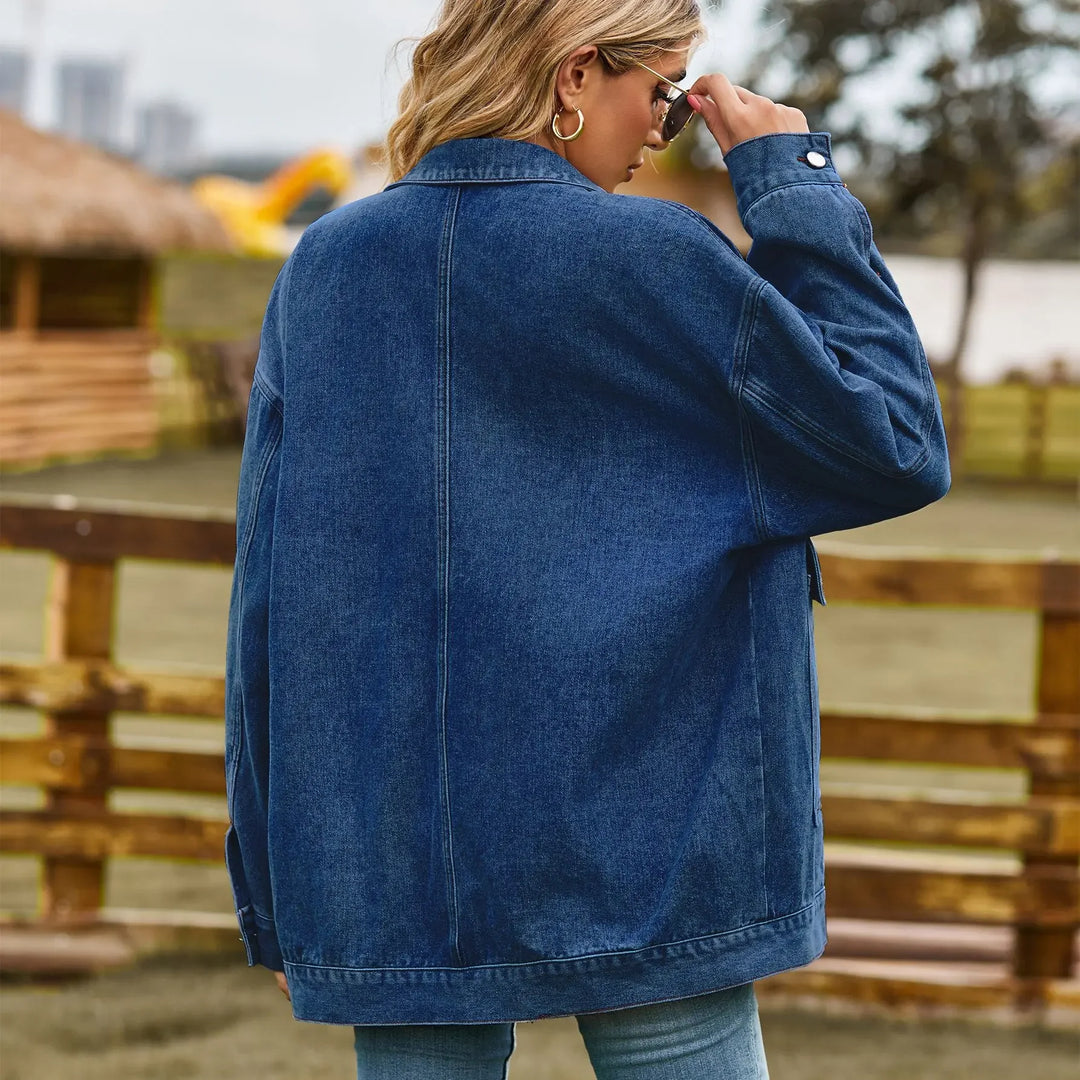 Stilla | Denimcharm Klassisk Vintage Denim Jakke til Dame