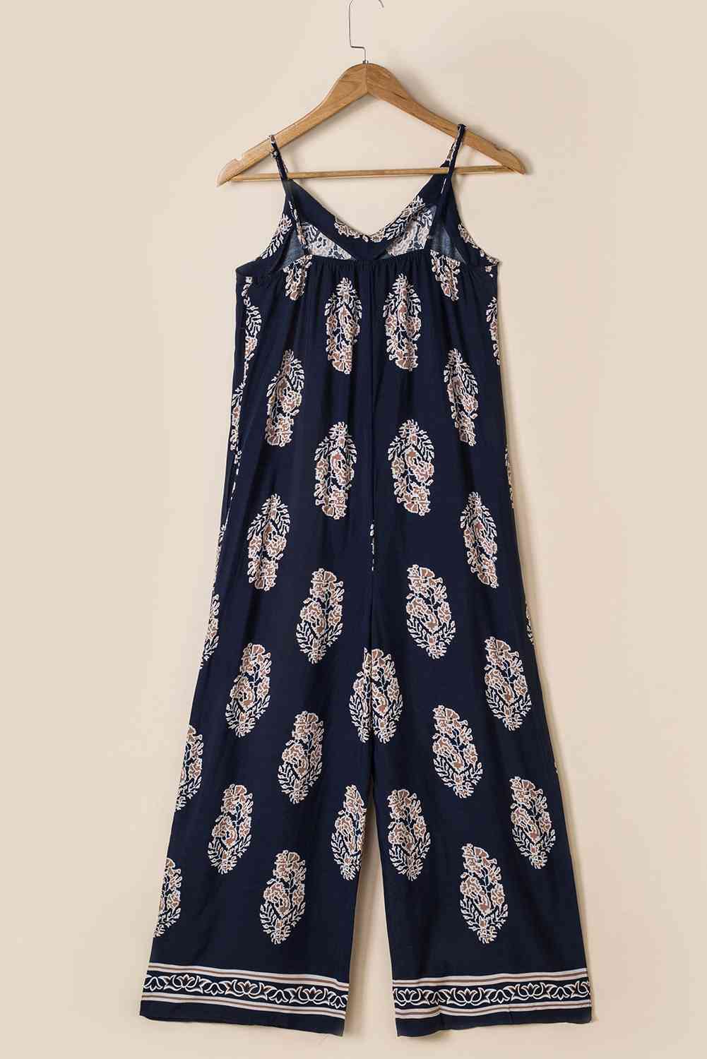 Stilla | V-hals ærmeløs jumpsuit