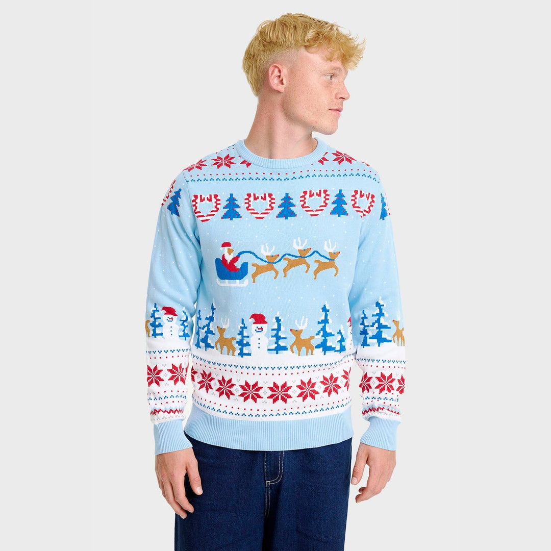 Stilla | Christmas Wonderland Jule-sweater herre