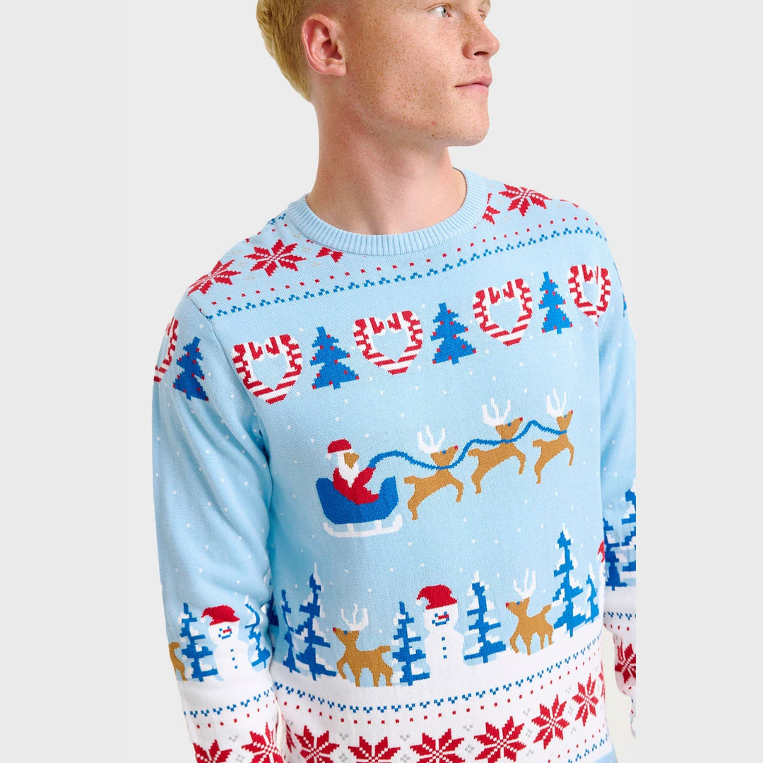 Stilla | Christmas Wonderland Jule-sweater herre